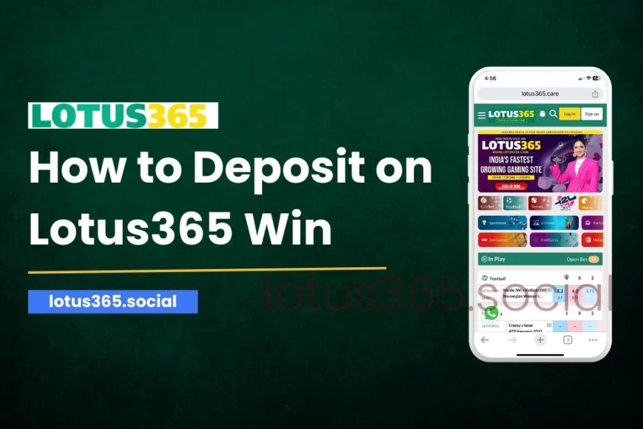 lotus365 win deposit